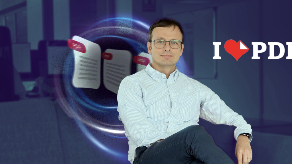Marco Grossi, themeluesi i iLovePDF, platformës online për menaxhimin dhe përpunimin e dokumenteve PDF.